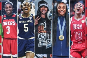 从小赢到大！杰基·杨高中/NCAA/WNBA/三人五人奥运/世界杯都夺冠
